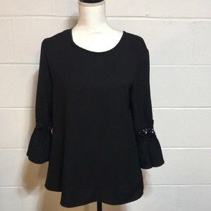 Zac & Rachel Bell Sleeve Top Sm.